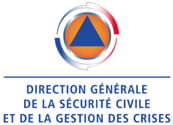Logo Direction Générale de la Sécurité Civile et de la Gestion des crises