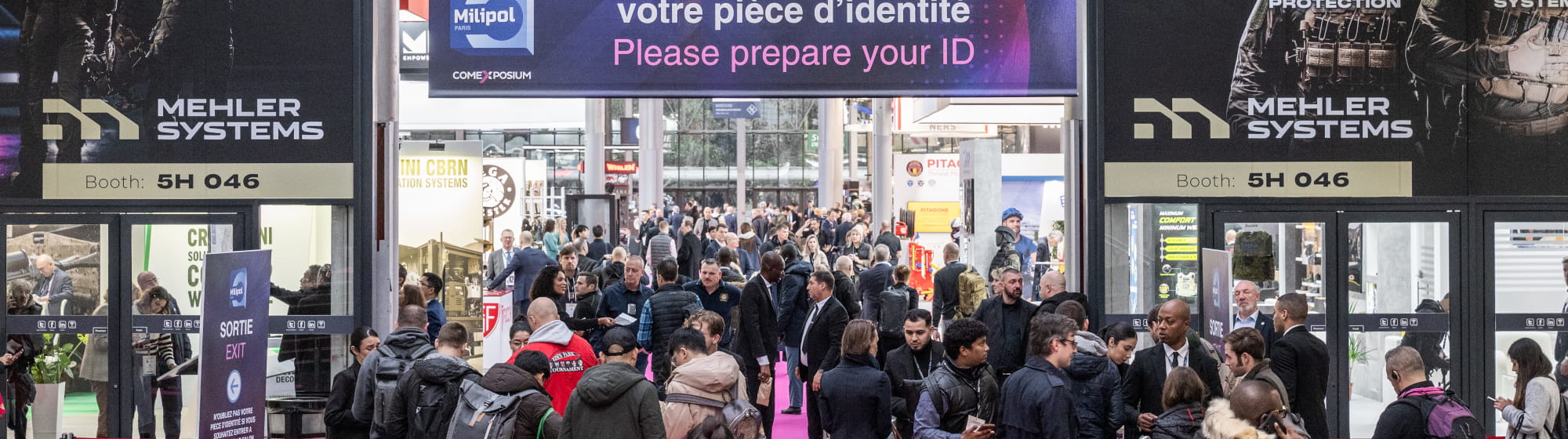 Entrée Milipol Paris