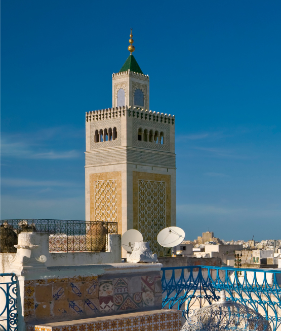 View from Tunis, State capital of Tunisia